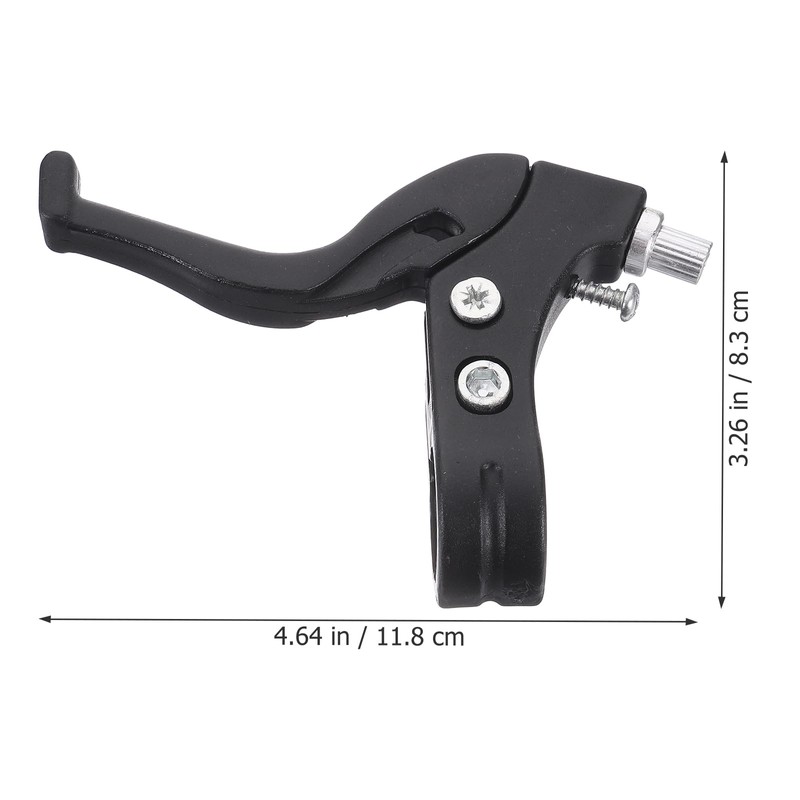 1 Pair Bicycle Brake Levers Handle, Universal 2-2.3cm Handlebar Bike