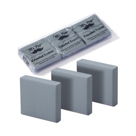 Mr. Pen- Kneaded Eraser, 18 Pack, Gray, Kneaded Erasers for Artists, Art Eraser, Kneadable Erasers, Moldable Eraser, Art Erasers for Drawing, Artist Eraser,