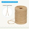 PATIKIL Natural Cotton Raffia Yarn 328 Yard, Crochet Raffia Paper
