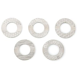 Nosaku 501772 Chopsticks Rest - Ring - Set of 5 [100% Tin]