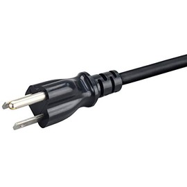 Kawasaki Electric Cable Power Cord KP300 VCTF3X0.75 KS16A 6.6 ft (2 m) Black [KWD-JP-2MBS]