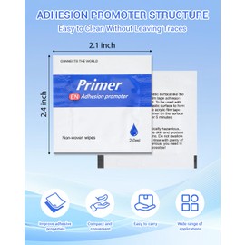 30 Pcs Adhesion Promoter, Double Tape Primer Increase High Performance Adhesion Promoter for Automotive, Home Furnishings, Toys, Electronic Products, DIY, Etc