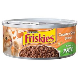 Friskies Cat Food Country Style Dinner, 5.5 oz