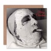 CARD ALTERNATIVE CHRISTMAS XMAS RELAX MASK SMOKE FUNNY