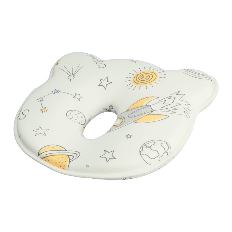 Baby Head Shaping Pillow Prevent Flat Head Cartoon Pattern Soft