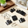 12 Pieces Universal Sectional Sofa Interlocking Metal Couch Connectors Furniture