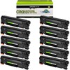 greencycle 10 Pack Replacement Compatible for Canon 137 C137 CRG137
