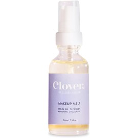 Clover Makeup Melt Milky Cleansing Oil Gentle Makeup Removal, Skin-Friendly Formula and Residue-Free Rinse Cruelty-Free & Vegan Cleansing Oil