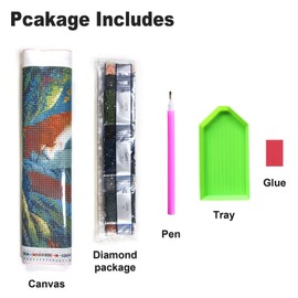 UiSdfuy Wolf Diamond Art Kits for Adults, 5D Diamond Painting for Adults and Beginner, Full Drill Animal Diamond Dots Wall Decor(11.8x15.7 in)