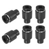 PATIKIL 6 x Hose Quick Release Cap, 4 mm (1/6