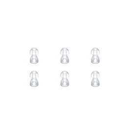 （6pcs/lot）Hearing Aid Ear Tips Silicone Earplug Domes for BTE,ITE and Pocket Hearing Aids Ear Bud Replacements (Small φ8mm)