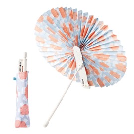 Moonbat 31-230-30283-99 Parasol Folding Umbrella, Thermal Insulation, Sunshade, UV [2-WAY] Can also be used as a fan