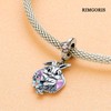 Rimgoris 925 Sterling Silver Charms for Women Bracelets Necklace Firefly