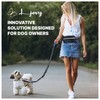 Hands Free Dog Leash with Waist Belt & Large Zipper