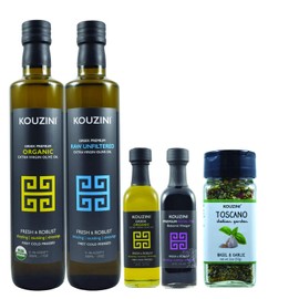 Kouzini Medusa Bundle - Greek Extra Virgin Olive Oil | First Cold Pressed | Single Origin | Family Owned