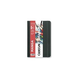 CANSON Manga Sketchbooks, Paper, White, 5.5x8.5'' -14x21.6cm