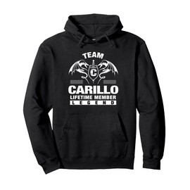 Team CARILLO - Lifetime Member Gifts Pullover Hoodie