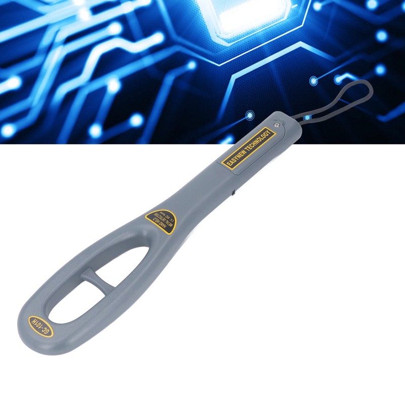 Handheld Metal Detector Sound Light Vibration Alarm High Sensitivity Metal