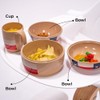 Refresh-a-Baby Rice Husk Stackable 4 - Pc Cup Bowl Set,