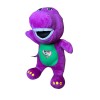 Lyons 2011 Singing Barney Purple Dinosaur Talking 11” Stuffed Plush