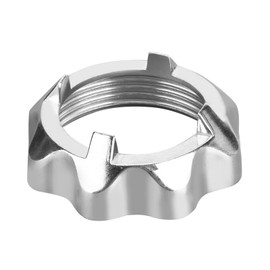 Meat Grinder Nut, Stainless Steel Househould Meat Grinder Replacement Nut Kitchen Accessories Thread Diameter 6cm/2.4inch