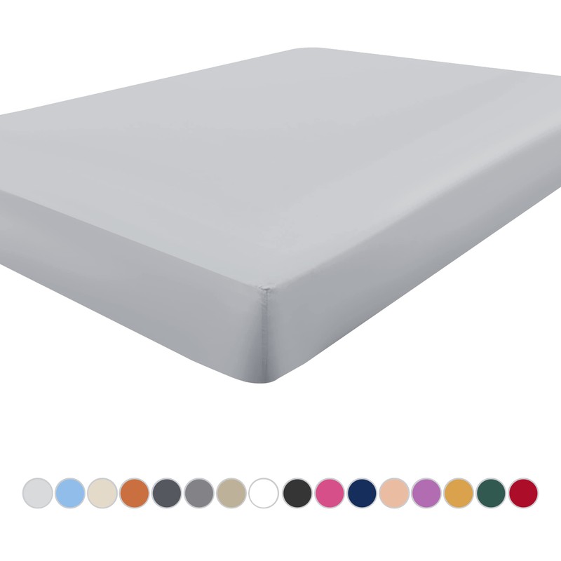 Hafaa King Size Fitted Sheets – Easy Care 25 cm