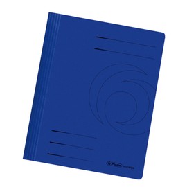 Herlitz A4 Folders Cardboard Folded Intense Pack of 10