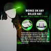 MODERN NEEDS Night Vision Cap Light –Compact, Clip-On Hat Flashlight