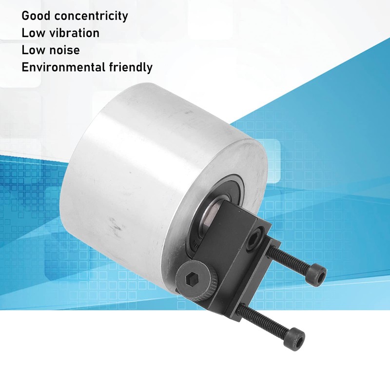 Belt Grinder Tracking Wheel, Resistant Aluminum Alloy Drive Wheel for