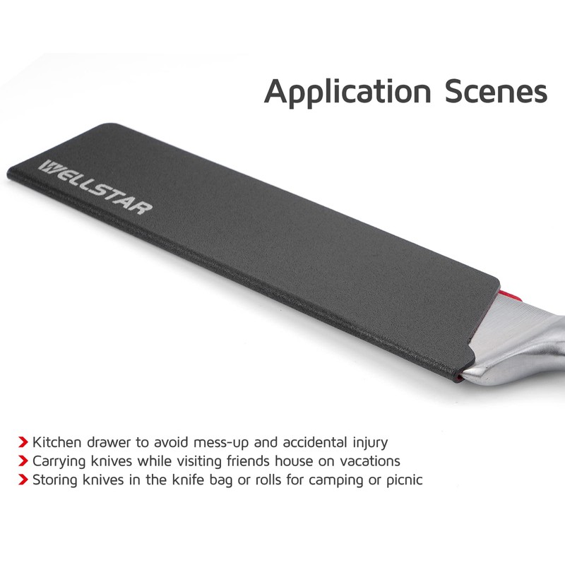WELLSTAR Knife Edge Guards Set, 11 Piece Universal Blade Covers,