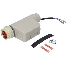 Kenekos - Bitron Solenoid Valve Type 902 Suitable for Bosch Siemens Dishwasher as Replacement for 00263789/263789 with 3/4 Inch Connection, Repair Kit, Valve Inlet Hose Aquastop Hose / Aquastop