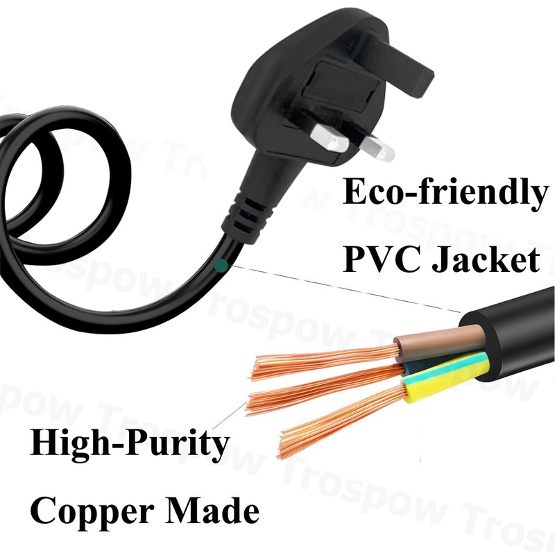 AC Power Cable Replacement for Edison Professional St-3000 M-2000 Plus