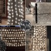 CERIAL Christmas Net Lights Outdoor Indoor Plug in, 3.6x1.5M 200LED