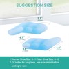 Welnove 12-Pack Gel Pinky Toe Separators - Little Toe Spacers