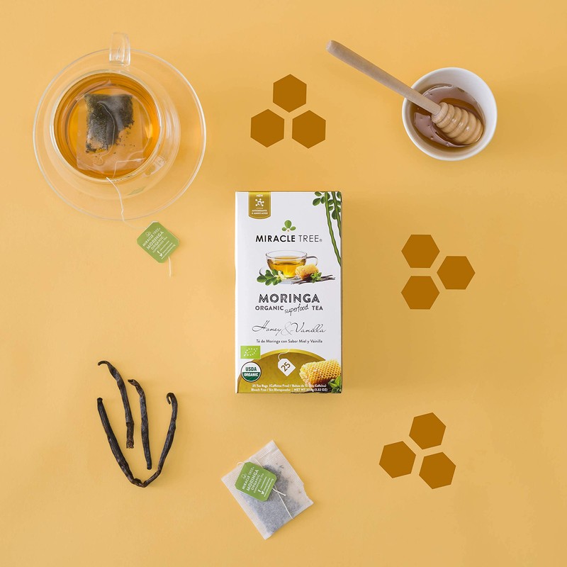 Miracle Tree - 6 Count of Organic Moringa Superfood Tea,