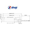 Jpshop Resistor Spark Plug for Pellet Stove 270 W -