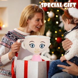 12IN Italian Brainrot Plush, Ballerina Cappuccina for Kids, Boys, Girls & Adults, Unique Funny Gift for Birthday Party, Home, Office Desk Decor, Collectible Plushie