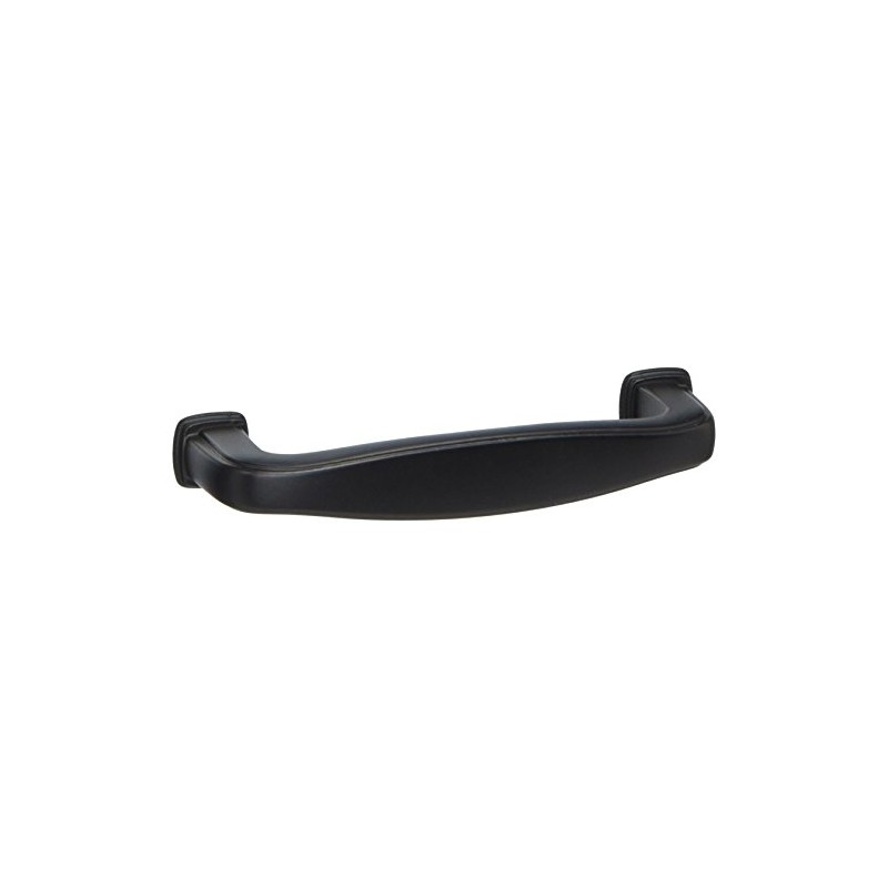Cosmas® 4389FB Flat Black Modern Cabinet Hardware Handle Pull -