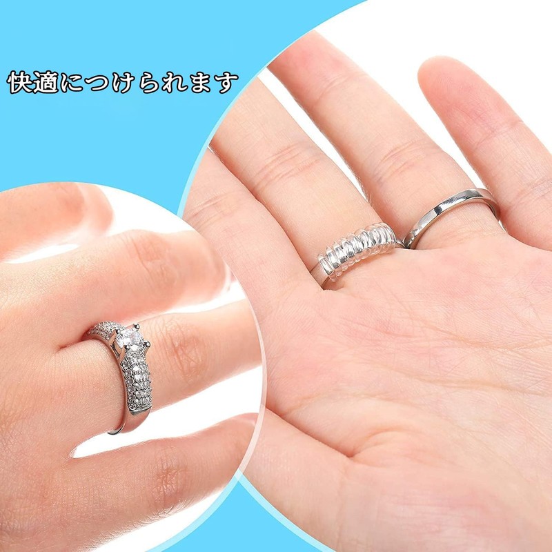 ChasCoCo Ring, Size Adjuster, Ring Tape Adjuster, Invisible Ring Stopper,