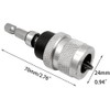 Saipe Adjustable Screw Depth Setter Bit Screwdriver Bit Holder Screw
