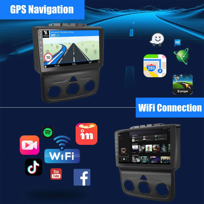 Unbranded Car Stereo For 2013-2018 2+32G Dodge Ram 1500 2500