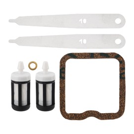 CARBBIA Blower Valve Service Adjusting Clearance Kit for Stihl FS90 FS100 FS110 FS130# 4180-007-1005, 41800071005 with Fuel Filter