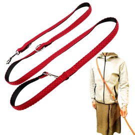 Pet Pilala Dog Leash Shoulder Leash Hands-Free Photographic 2 Head Pull 3D Mesh Material Lightweight Durable Multi-functional Small Dogs Medium Dog Training Training Running Jogging 3.9 - 7.9 ft (1.0