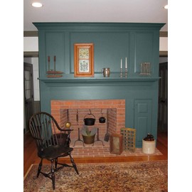 1717qt Cupboard Blue Old Village Acrylic Latex Paint