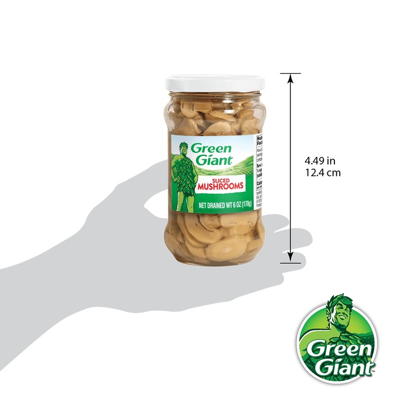 Green Giant Sliced Mushrooms, 6 Ounce