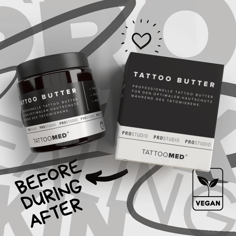 TattooMed® Tattoo Butter - Professional Tattoo Butter for Optimal Skin
