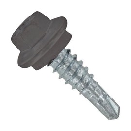 Fasteners Plus ST Fastening #14 x 7/8" Maxx Steelbinder Metal Roofing Stitch Screws Metal-to-Metal Charcoal Gray (Pack of 250)