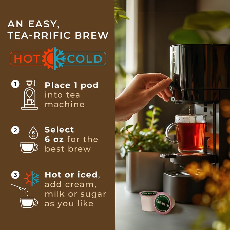 Gya Tea Co English Breakfast Tea Gift Set (16 ct)