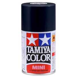 Lacquer Spray Paint, TS-63 NATO Black - 100ml Spray Can/Tamiya / 85063