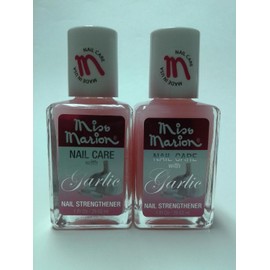 2 Pack MISS MARION Nail Care with Garlic 1 OZ